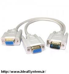 تبدیل 1 به 2  VGA
